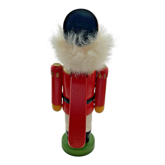 VTG Erzgebirge Expertic Nutcracker 9.5” DDR German Wooden Soldier Missing Sword - Picture 9 of 13